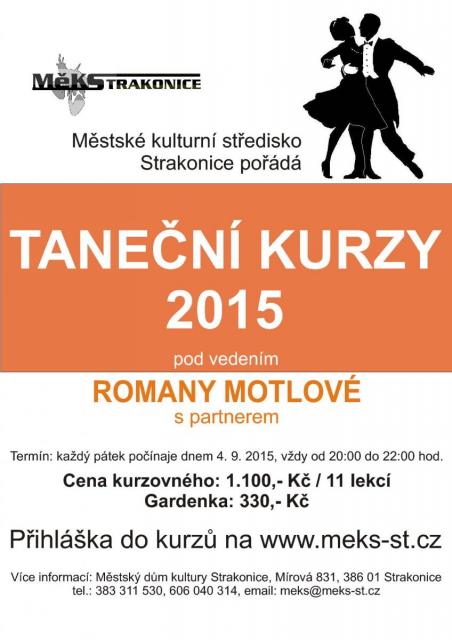 Kurzy společenské výchovy a tance